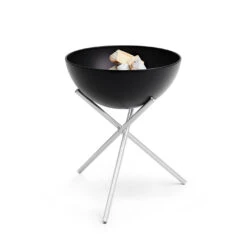 Brasero Rond En Acier émaillé Bowl + Trépied + Plancha - Höfats -Outdoorchef Promos Boutique bowl hofats pied haut plancha 4260447331020 5