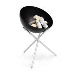 Brasero Rond En Acier émaillé Bowl + Trépied + Plancha - Höfats -Outdoorchef Promos Boutique bowl hofats pied haut plancha 4260447331020 9