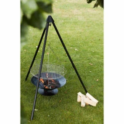 Brasero Junko ø60 Cm Fonte + Trépied + Grille Acier Chromé + Housse - Barbecook 9 Brasero Junko ø60 Cm Fonte + Trépied + Grille Acier Chromé + Housse - Barbecook -Outdoorchef Promos Boutique brasero junko trepied grille housse barbecook 5400269202156 3