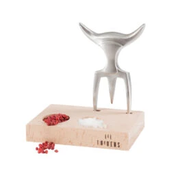 Fourchette à Viande Tridens Inox Brossé + Support -Outdoorchef Promos Boutique fourchette viande tridens inox 3770012105006 2