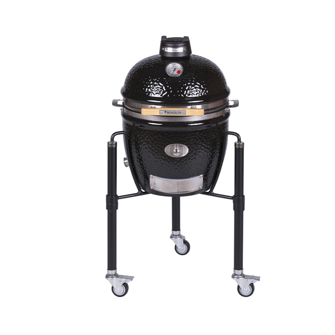 Barbecue Kamado JUNIOR Pro 2.0 Noir + Chariot - Monolith* 1 Barbecue Kamado JUNIOR Pro 2.0 Noir + Chariot - Monolith*