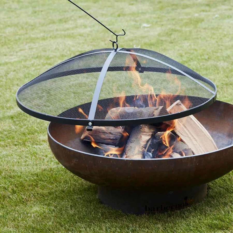 Pare-étincelles En Métal Noir 60 Cm - Barbecook 2 Pare-étincelles En Métal Noir 60 Cm - Barbecook – Image 2