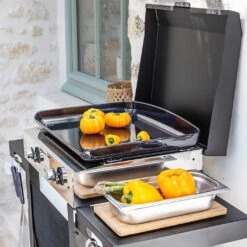 Plancha Gaz Initial 50 Fonte émaillée - ENO 9 Plancha Gaz Initial 50 Fonte émaillée - ENO -Outdoorchef Promos Boutique plancha initial 50 eno 3224780041818 4