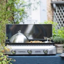 Plancha Gaz Master 3 LX + Couvercle - Campingaz -Outdoorchef Promos Boutique plancha master 3 lx campingaz 3138522112189 7
