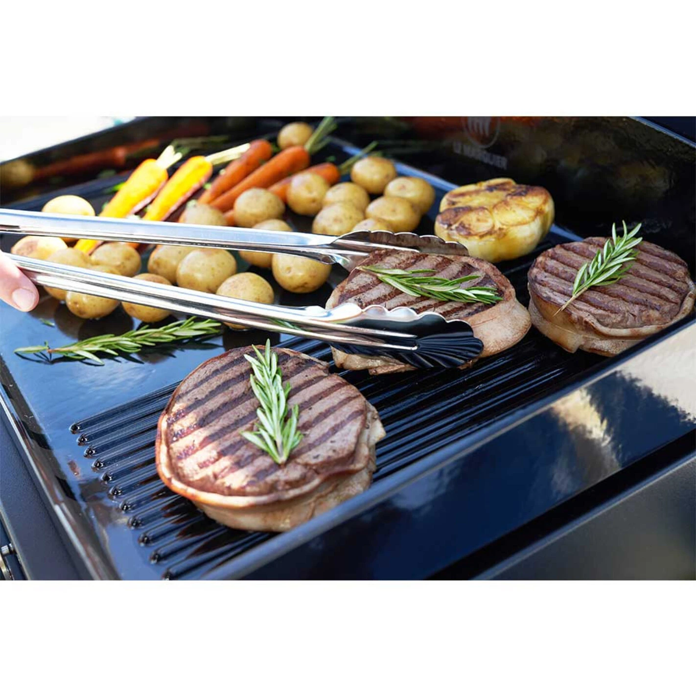 Combo Plancha Gaz Pure Grill 260 Édition Inox (chariot + Capot) - Le Marquier 2 Combo Plancha Gaz Pure Grill 260 Édition Inox (chariot + Capot) - Le Marquier – Image 2